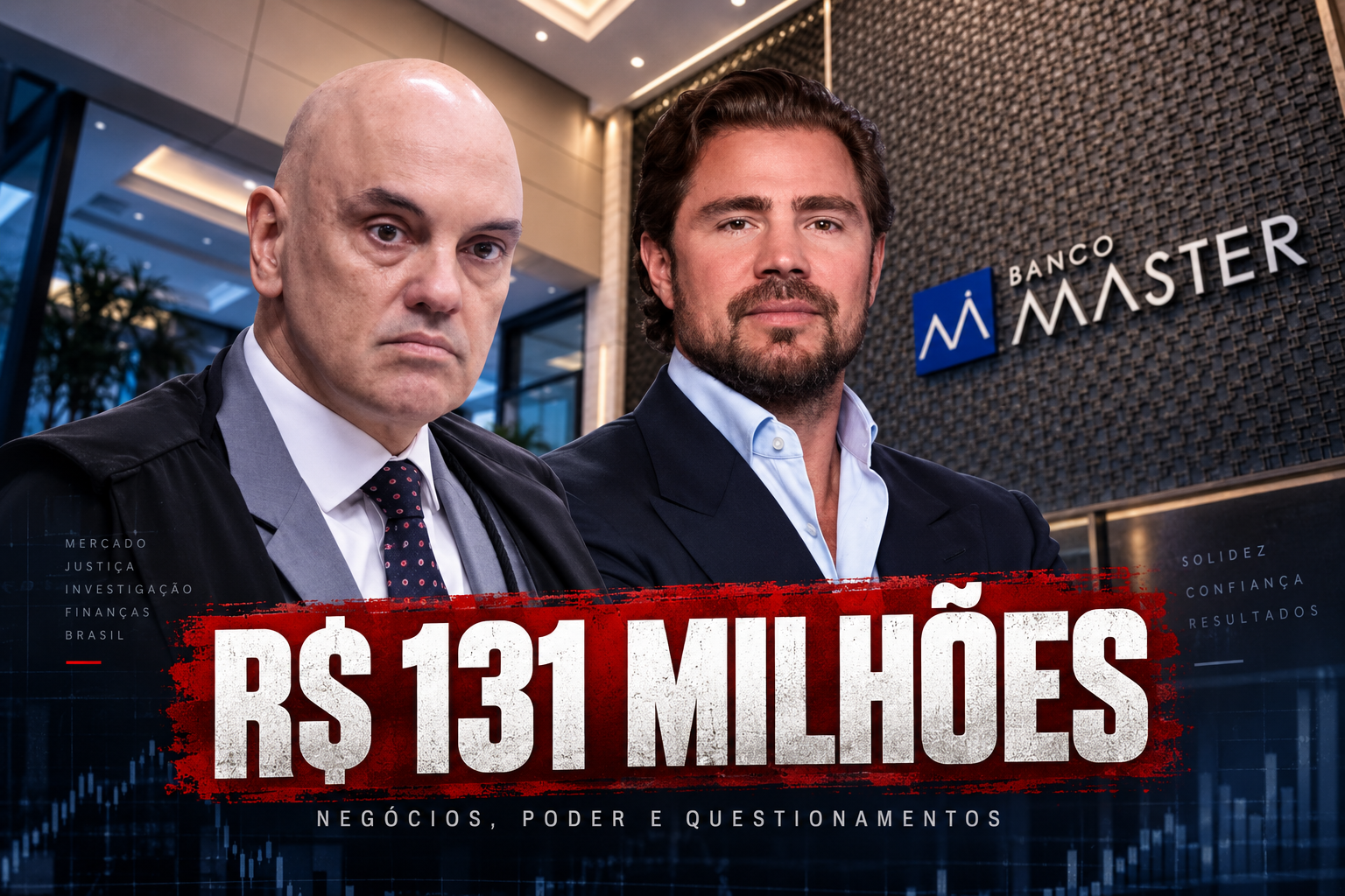 Caso Banco Master amplia pressão sobre Alexandre de Moraes e provoca crise no STF