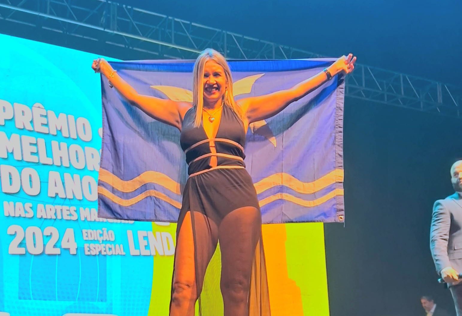 Verônica Medeiros é Lenda do Kickboxing do Rio