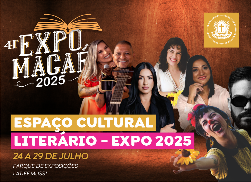 Secretaria de Cultura terá Espaço Cultural Literário na Expo 2025