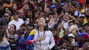 Oposição ao regime Maduro denuncia sequestro e prisão de María Corina Machado na Venezuela