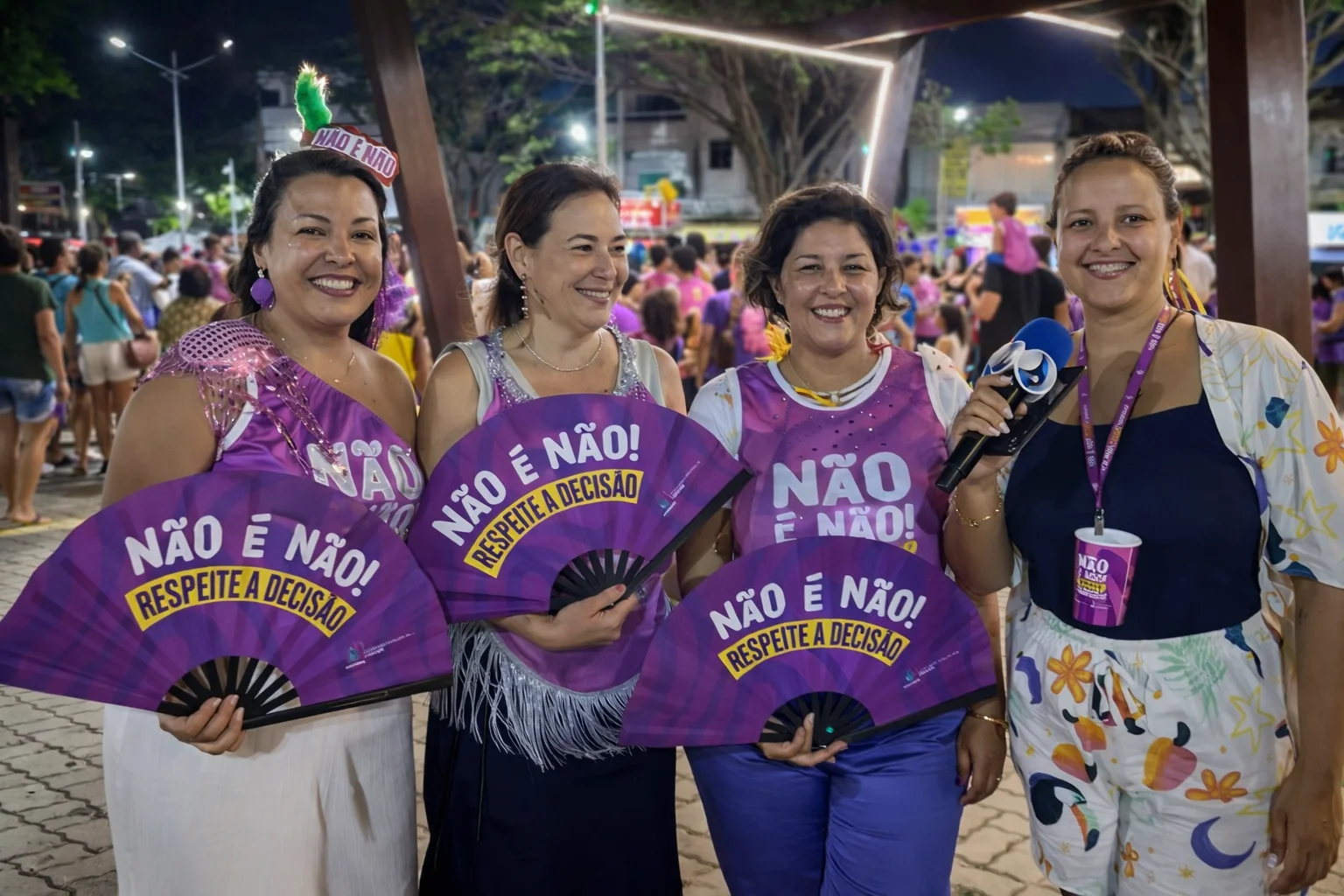 A abertura do Carnaval 2026 em Saquarema como instrumento de fortalecimento da rede de proteção à mulher.