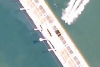 CARGUEIRO RUSSO É ATINGIDO POR DRONES NAVAIS NO MAR NEGRO