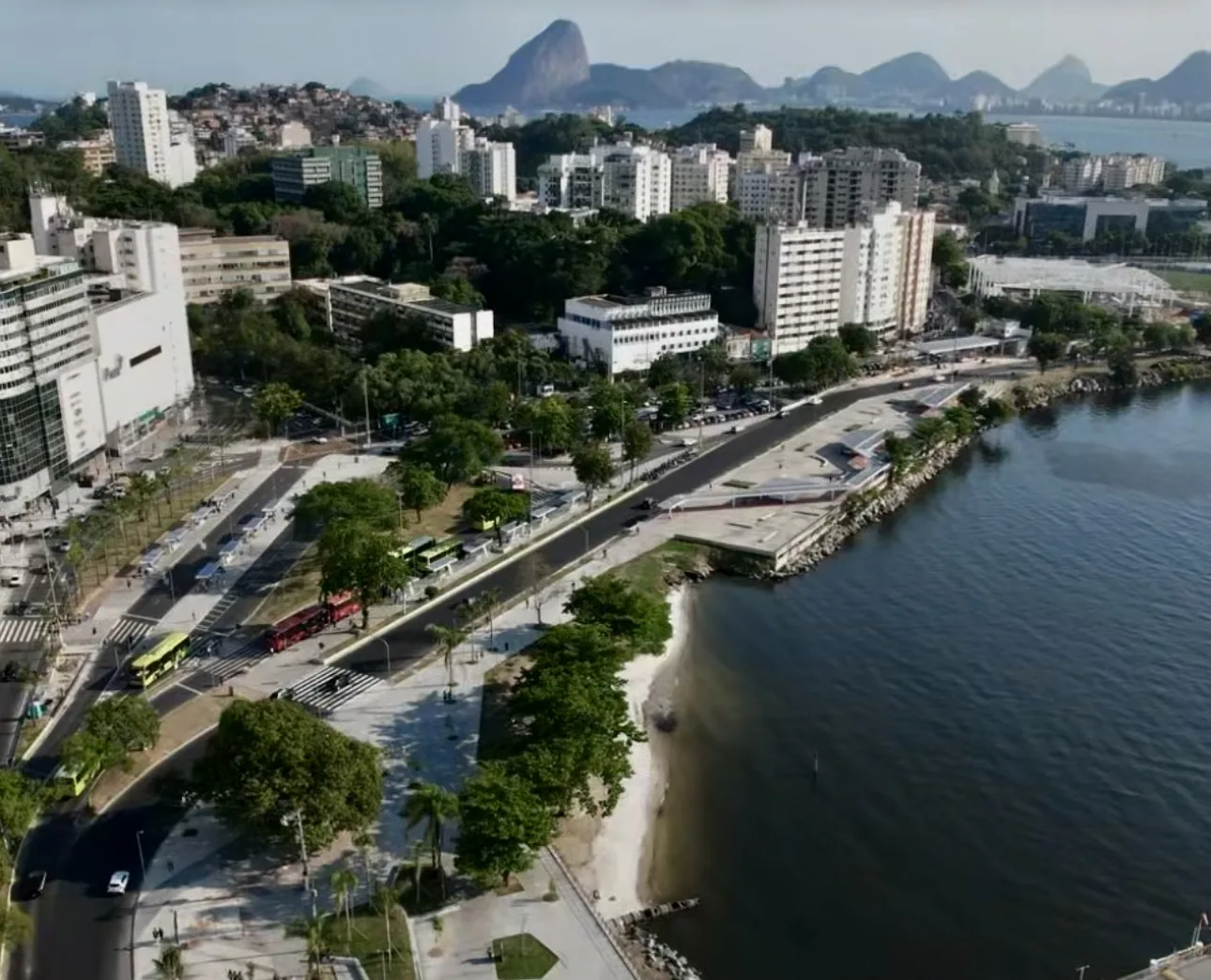 Prefeitura de Niterói inaugura a nova orla do Centro